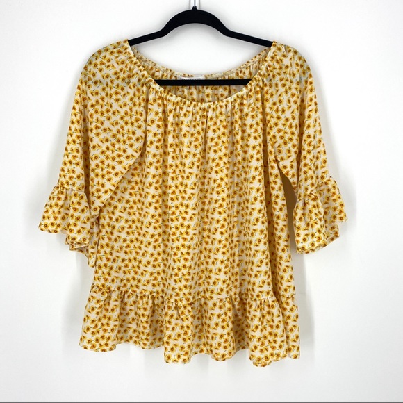 chris and carol peplum top